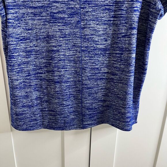 Rag & Bone Oversized Space Dye Pocket Tee Blue small - Picture 10 of 10